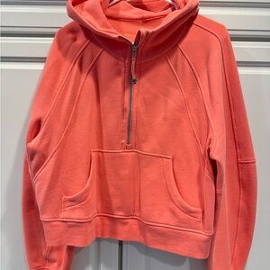 Lululemon oversized 1/2 zip scuba, m/l EUC